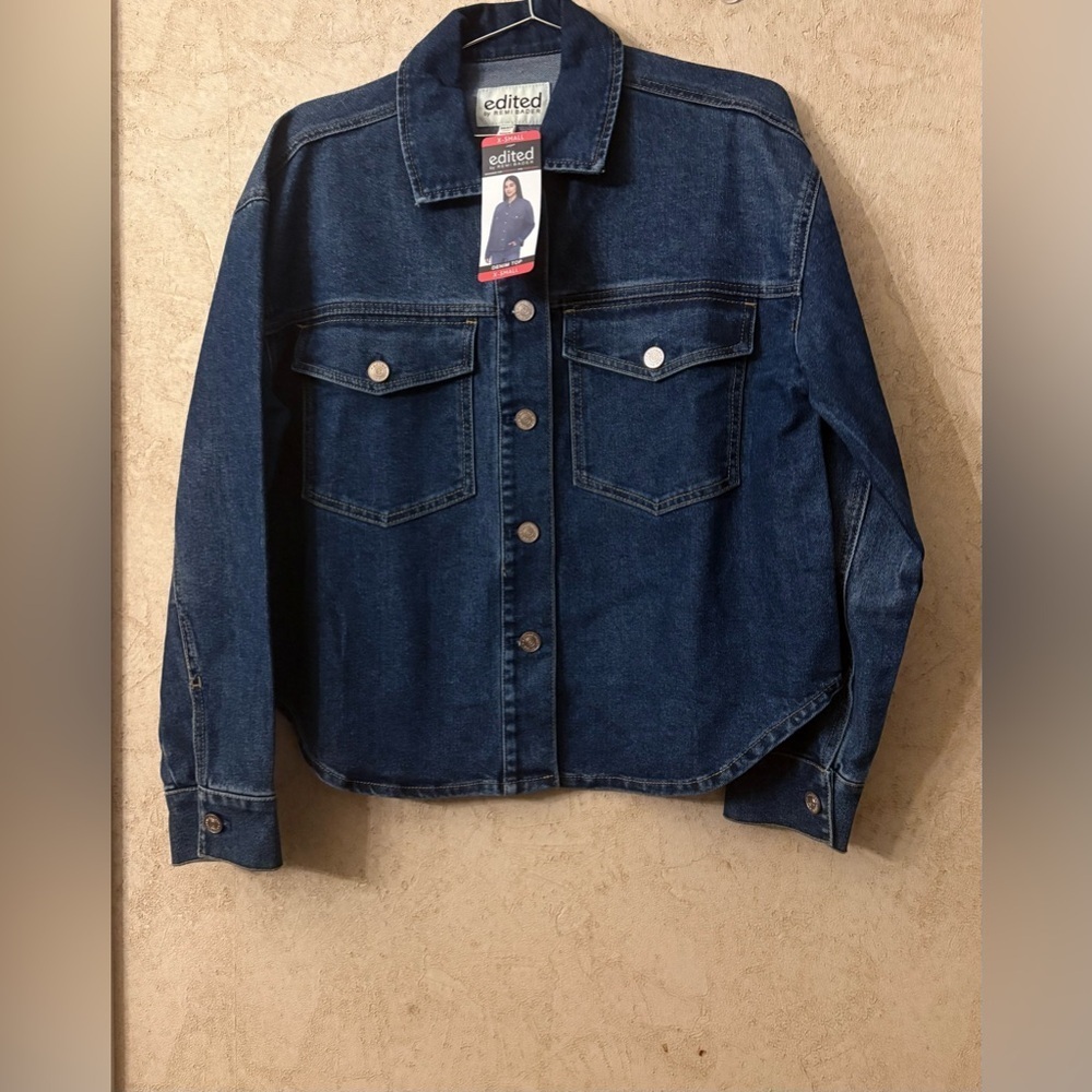 Edited by Remi Bader Blue Denim Top